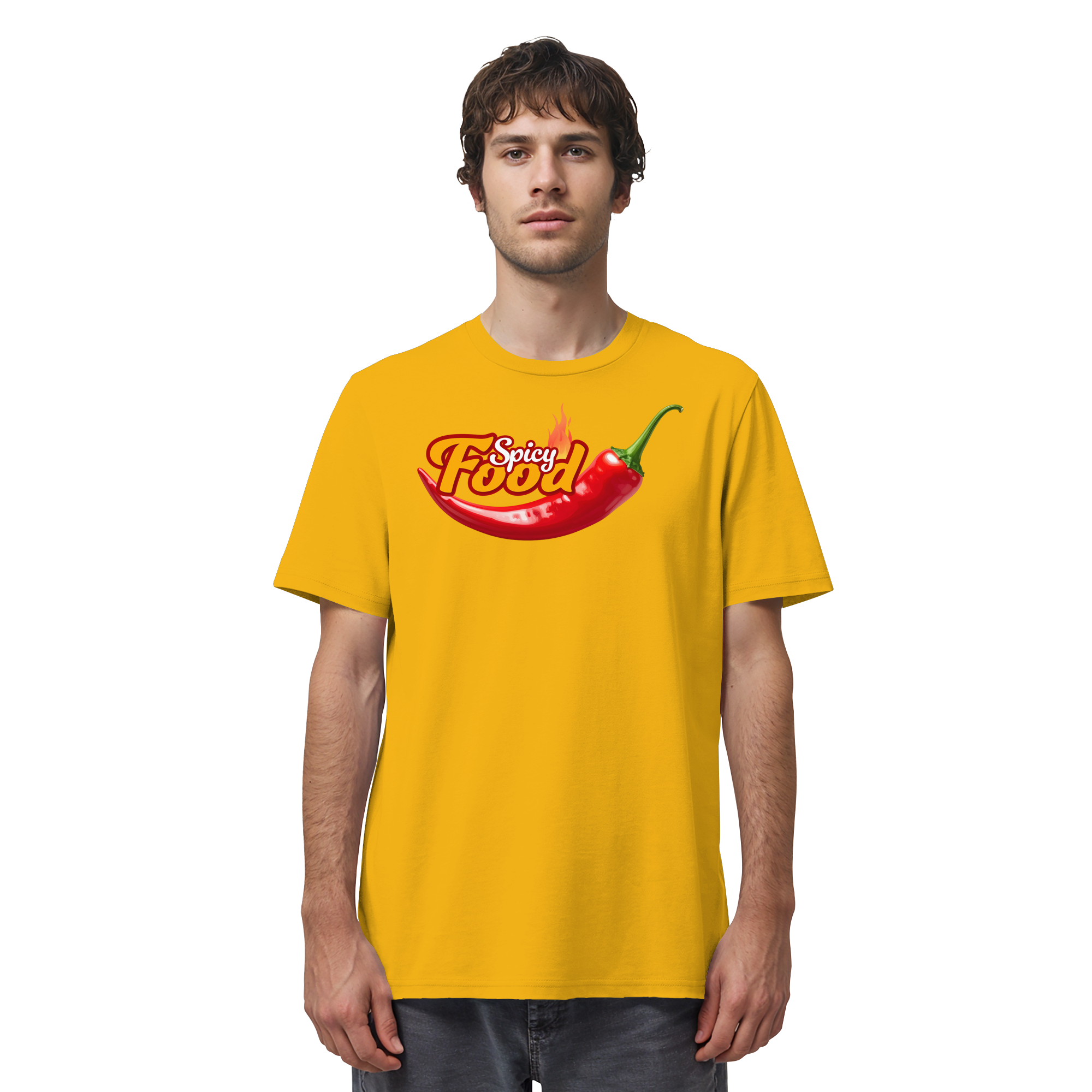 T-Shirt - Spicy Food - Organic Shirt