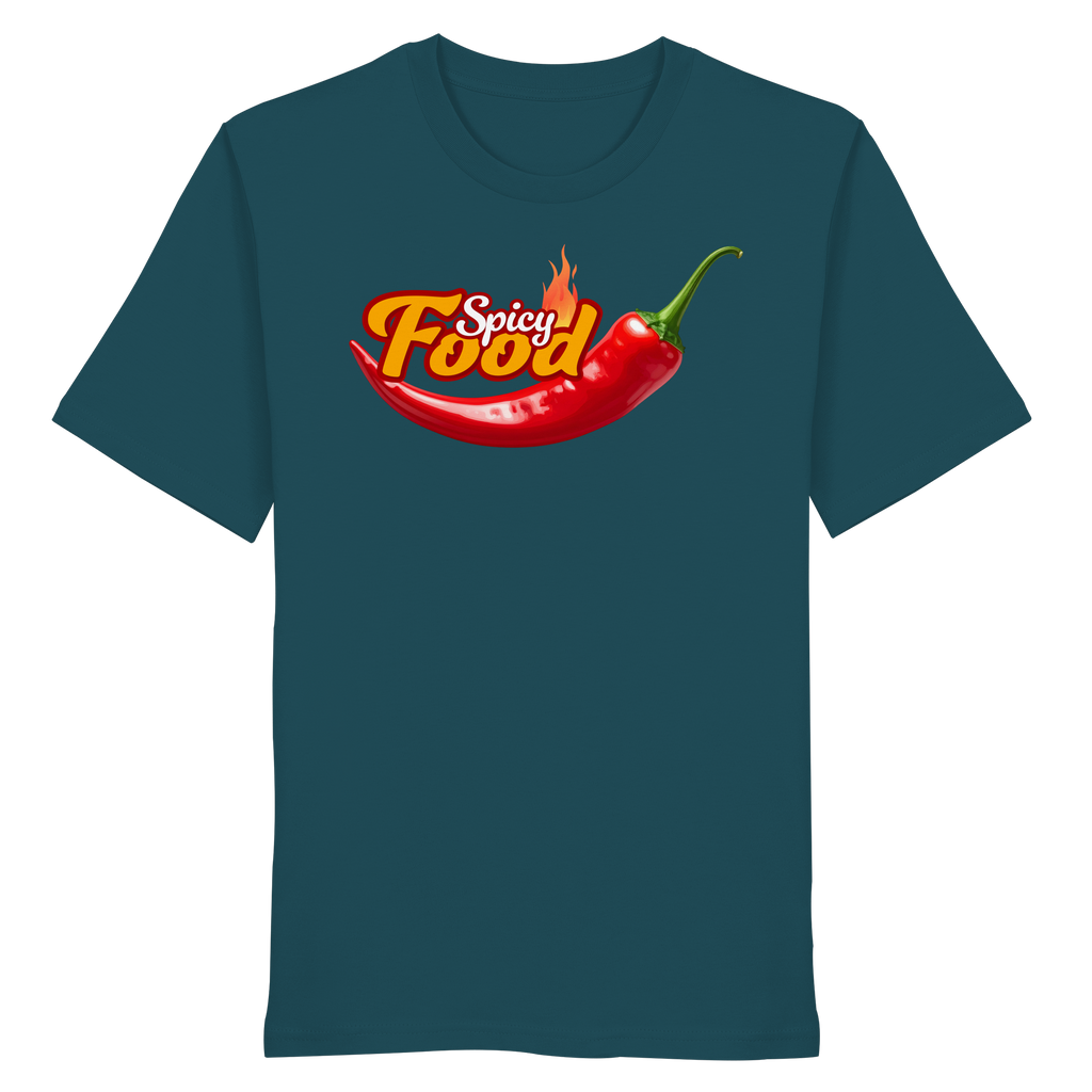 T-Shirt - Spicy Food - Organic Shirt