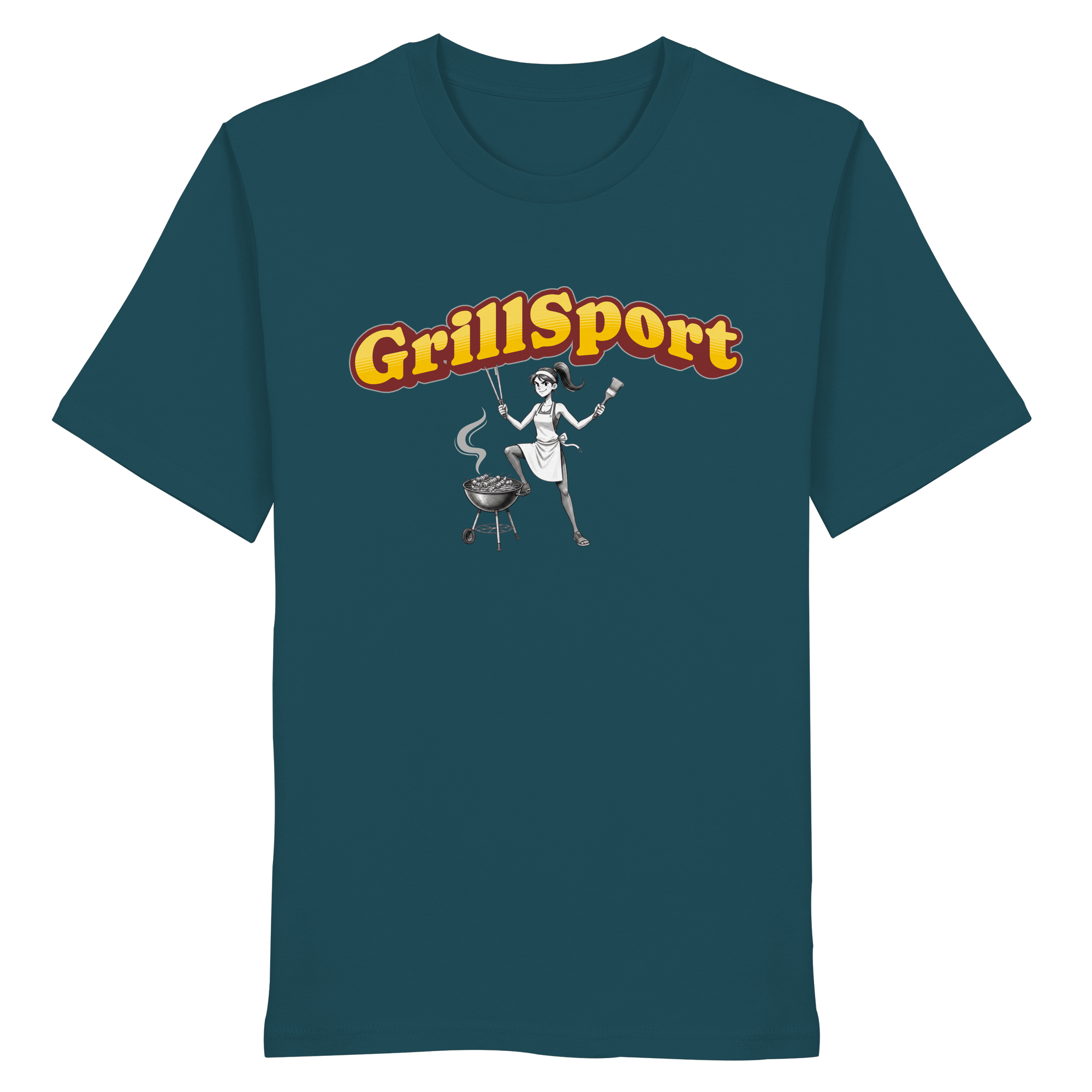 T-Shirt - Grillsport - female - Organic Shirt