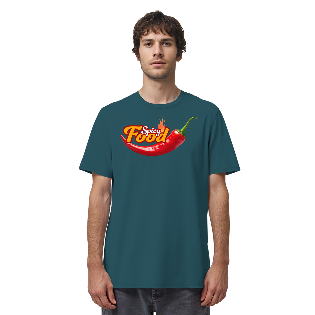 T-Shirt - Spicy Food - Organic Shirt