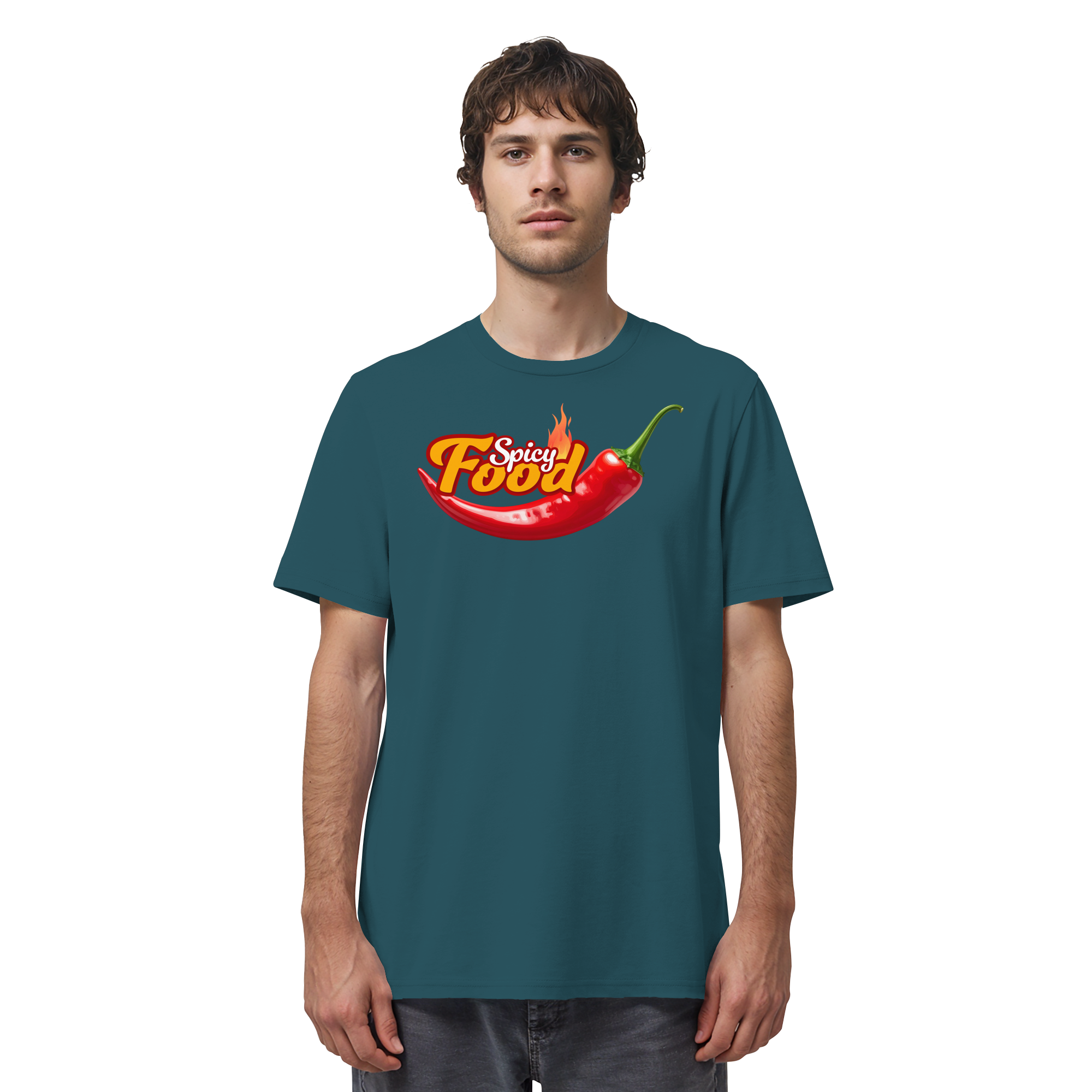 T-Shirt - Spicy Food - Organic Shirt