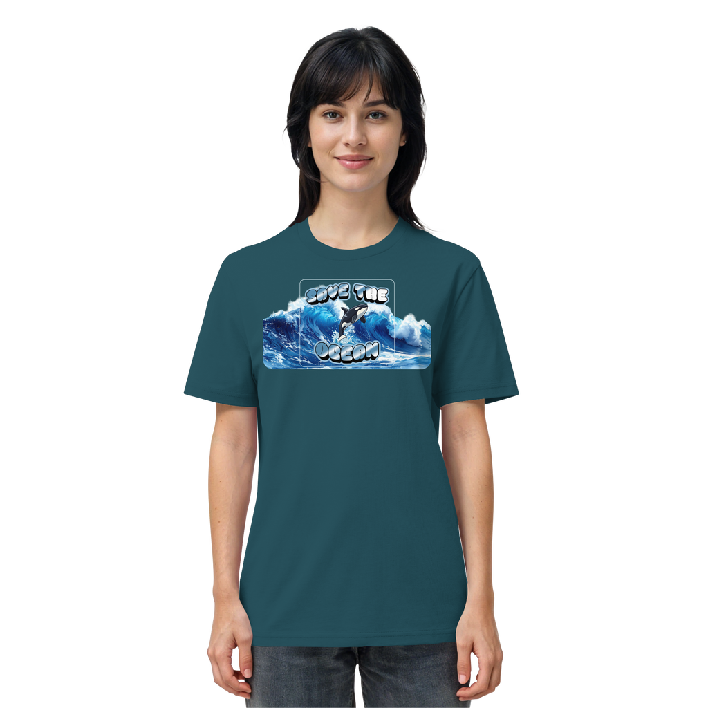 T-Shirt - Save the Ocean - Organic Shirt