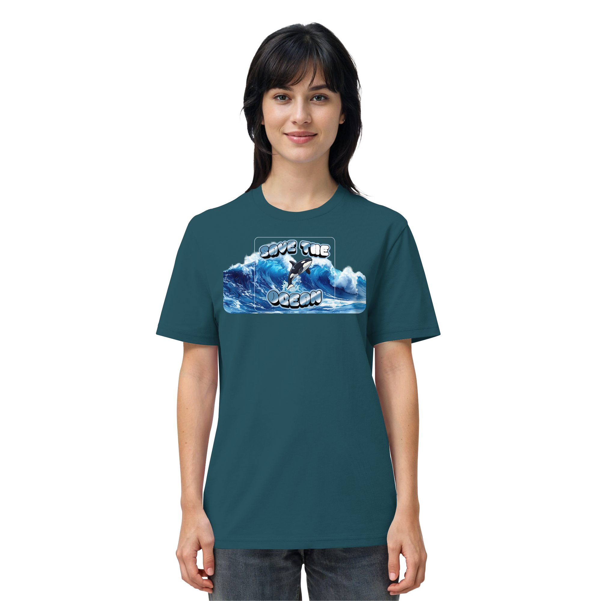 T-Shirt - Save the Ocean - Organic Shirt