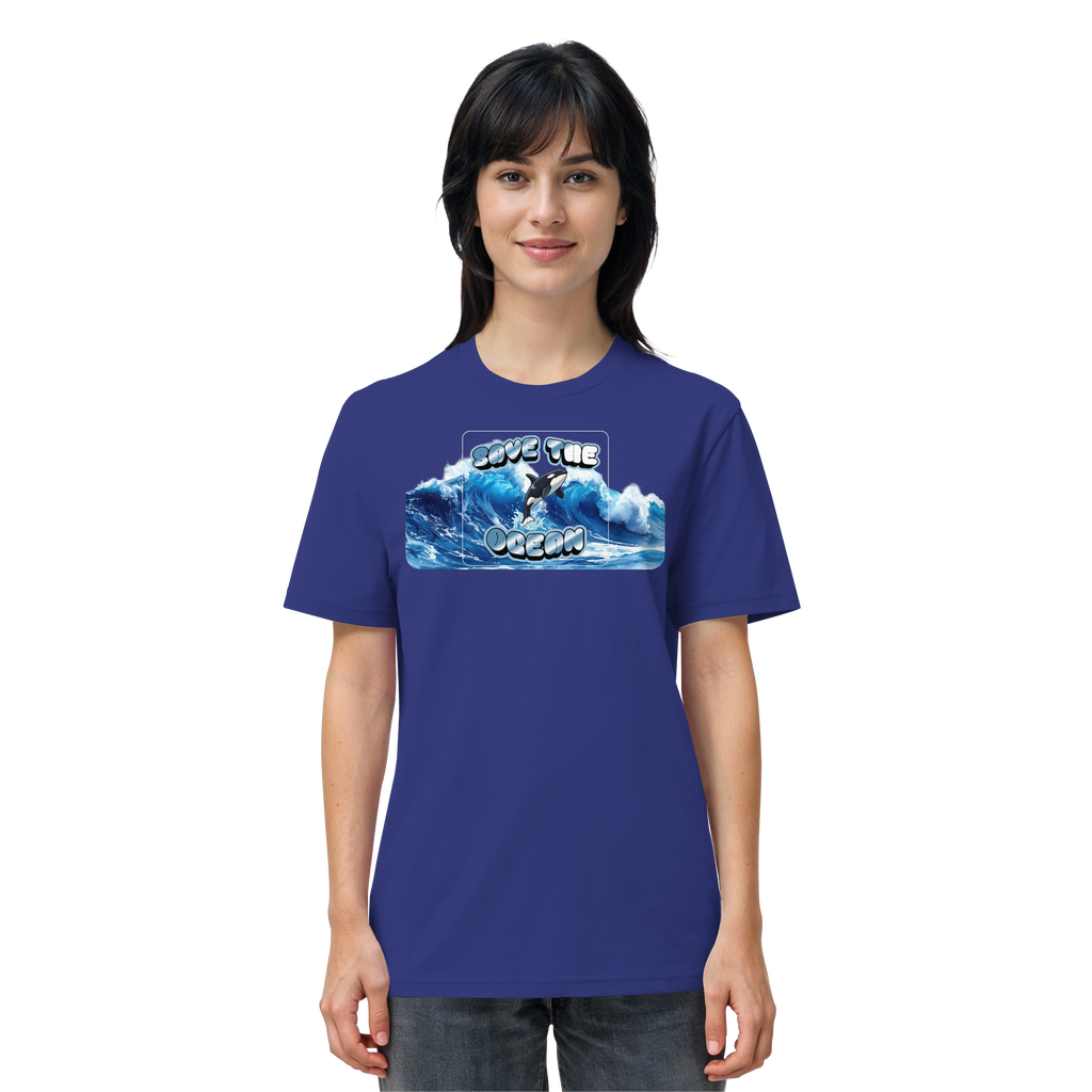 T-Shirt - Save the Ocean - Organic Shirt